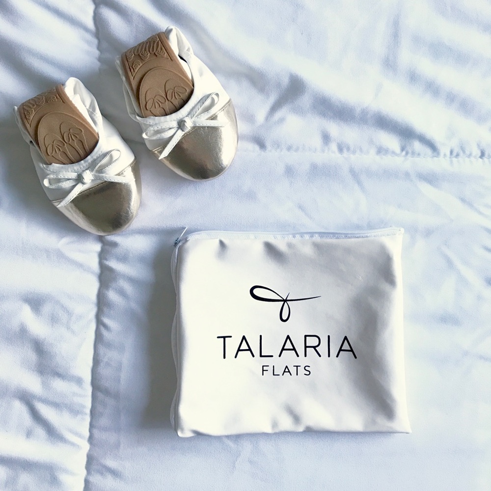 BEST travel flats! (Never worn)